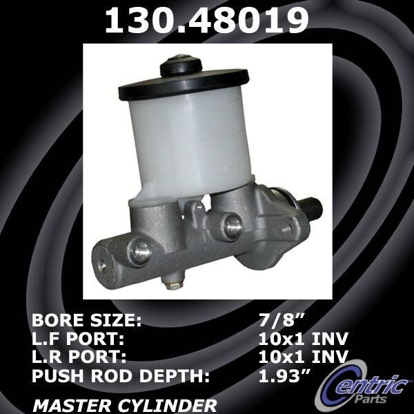 Centric Parts Premium Brake Master Cylinder, 130.48019 130.48019 - main